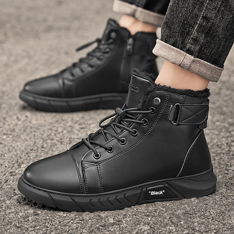 Men's Casual Versatile Genuine Leather Martin Boots