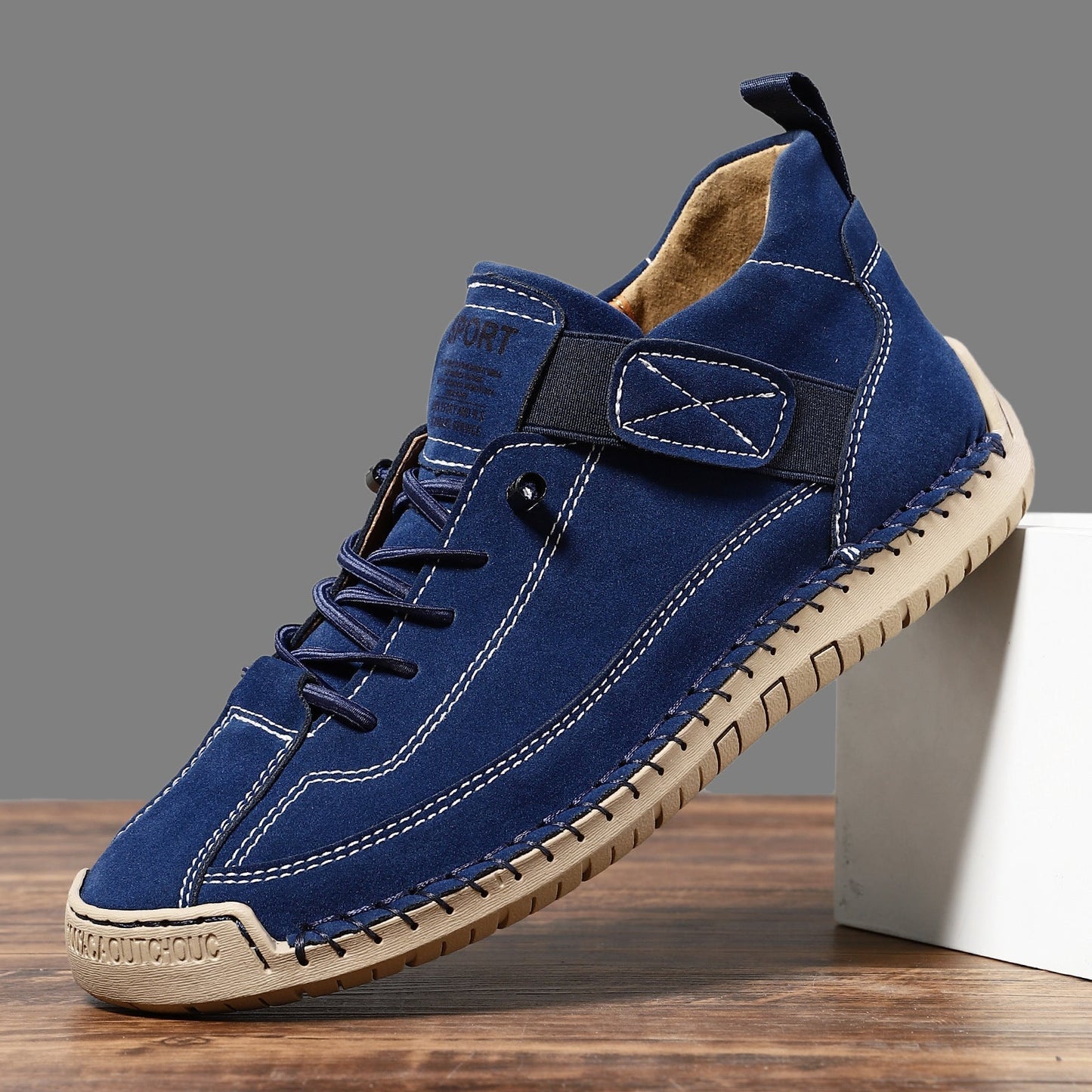 Men's Handmade Leather Orthopedic Comfy Shoes